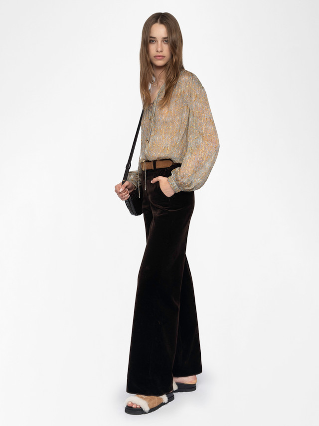 Zadig & Voltaire Panol Velvet Trousers,