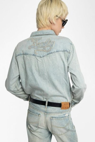 Zadig & Voltaire Saby Denim Shirt