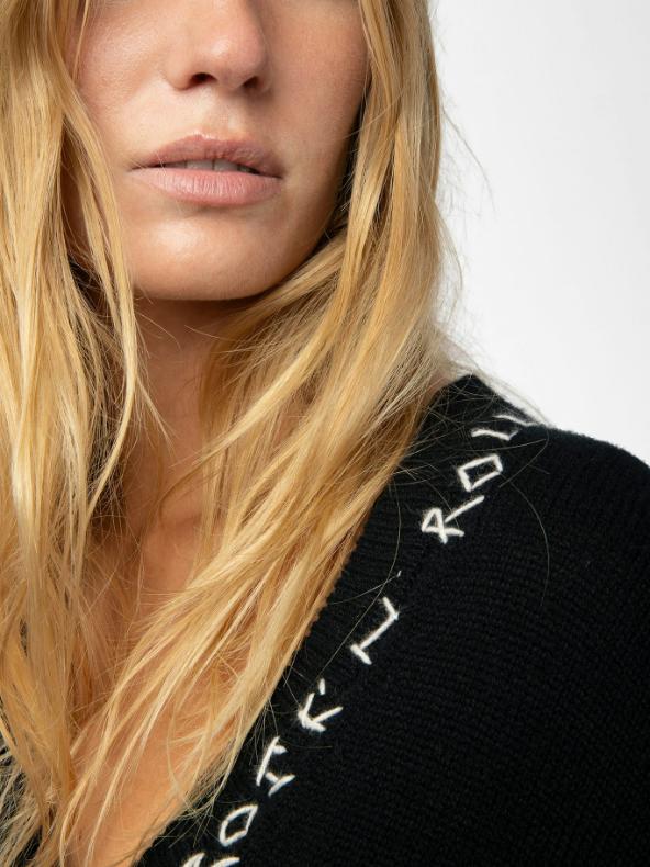 Zadig & Voltaire Mikyz Cashmere Jumper, Black