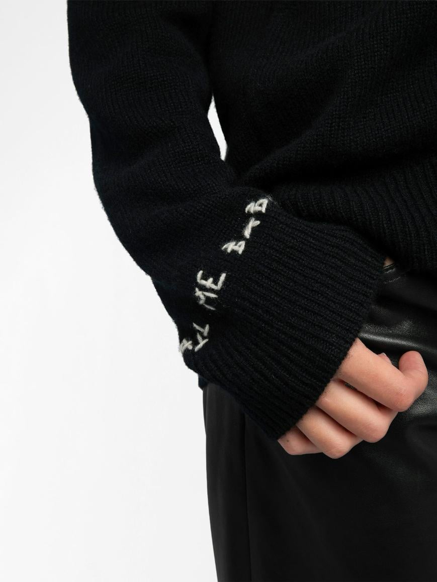 Zadig & Voltaire Mikyz Cashmere Jumper, Black