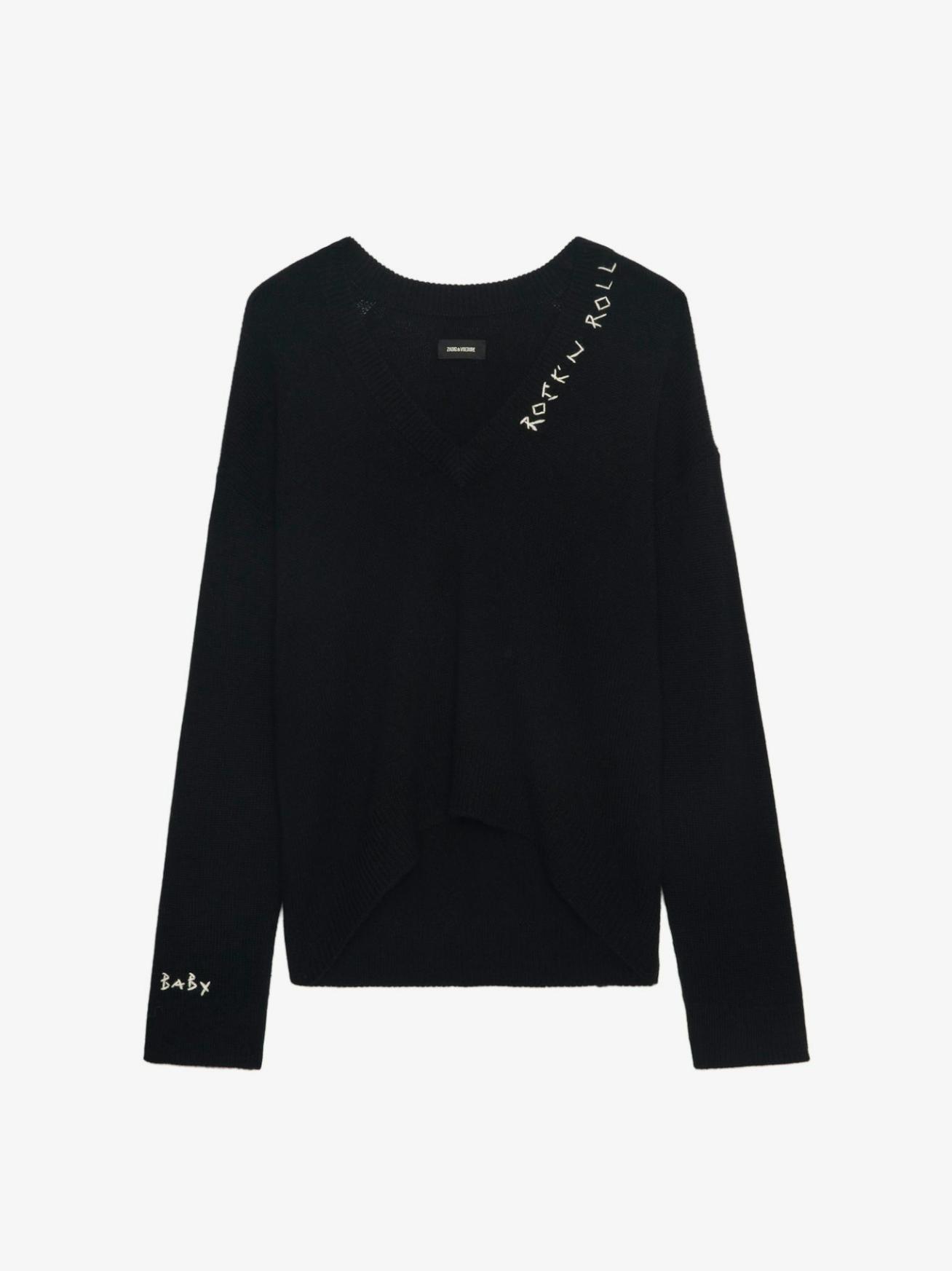 Zadig & Voltaire Mikyz Cashmere Jumper, Black