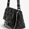 lwba04058_black_addi_1 Zadig & Voltaire Rocky II Quilted Monogram Clutch,