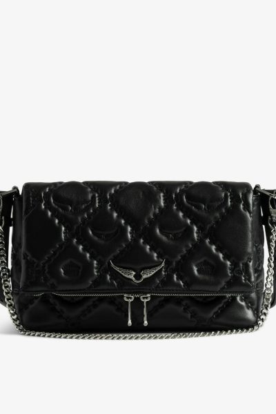 Zadig & Voltaire Rocky II Quilted Monogram Bag,
