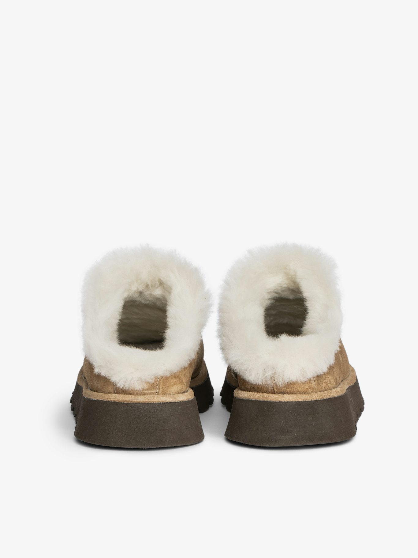 Zadig & Voltaire Teddy Shearling Mules