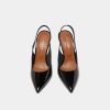 3400179-26 (3) Jonak Dressy Pumps, Black Patent.