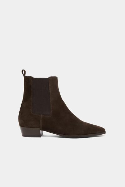 Jonak Papaye Heeled Boots,
