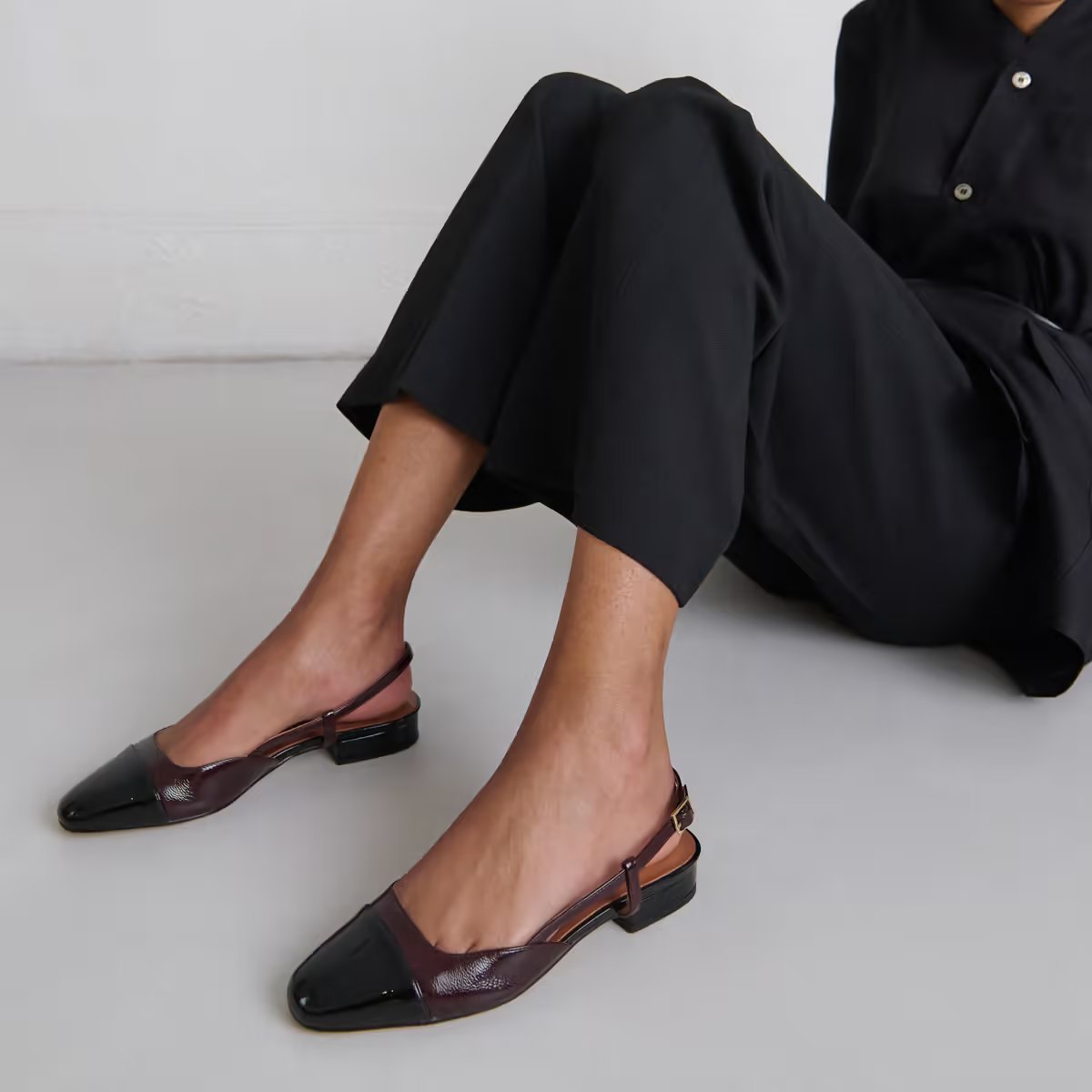3700080-188 (4) Jonak Dhapou Open Ballet Flats,
