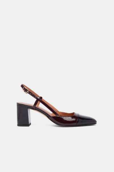 Jonak Dhapop Heeled Slingbacks,
