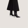 3900096-26 (3) Jonak Diema Heeled Boots, Black Leather
