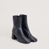 3900204-26 (3) Jonak Denonie Ankle Boots, Soft Black Leather.