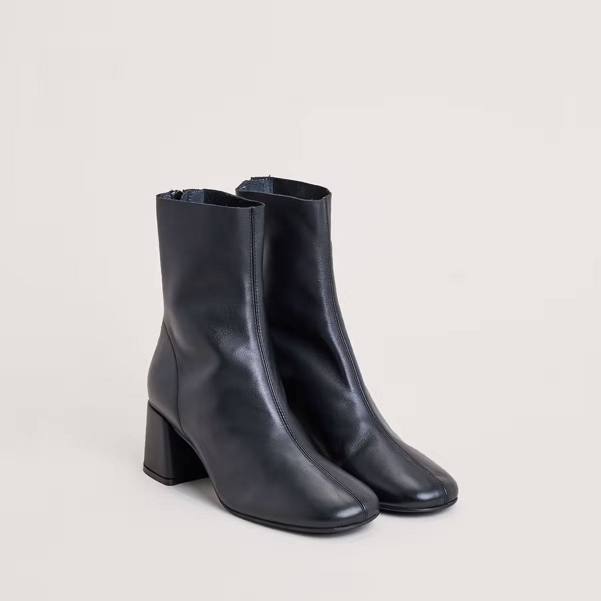 3900204-26 (3) Jonak Denonie Ankle Boots, Soft Black Leather.