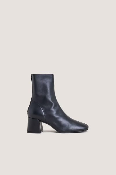 Jonak Denonie Ankle Boots, Soft Black Leather.