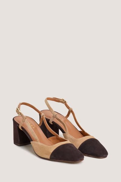Jonak Dhapop Heeled Slingbacks