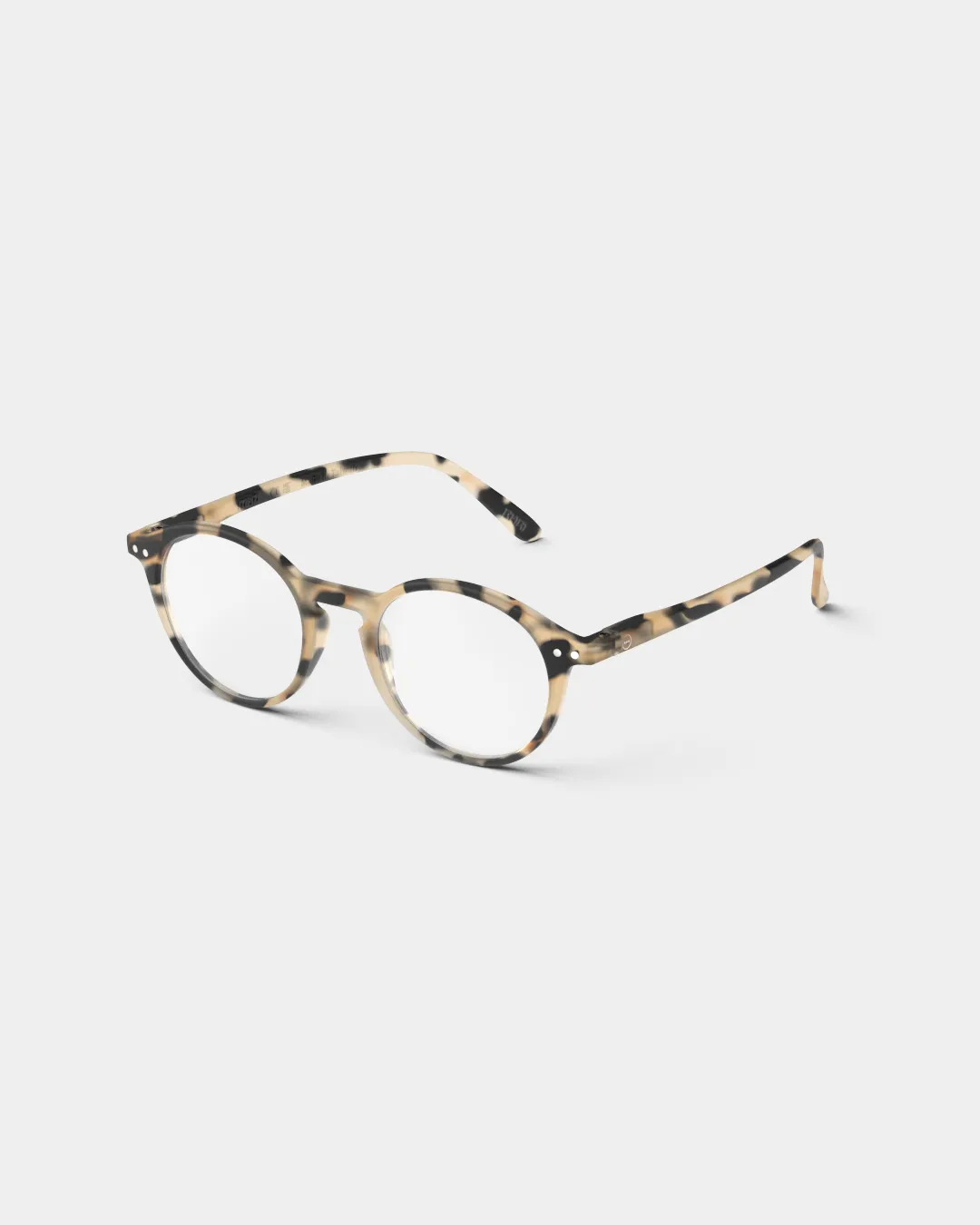 Izipizi #D Reading Glasses, Light Tortoise.