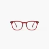 IZIPIZI #E Reading Glasses, Cherry Red.
