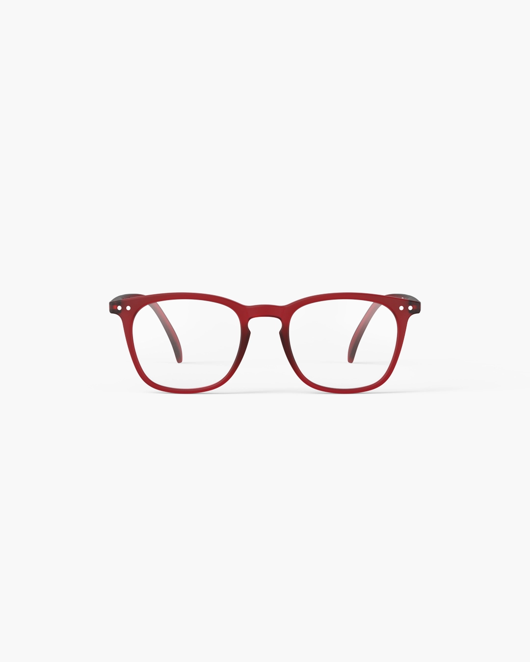 IZIPIZI #E Reading Glasses, Cherry Red.