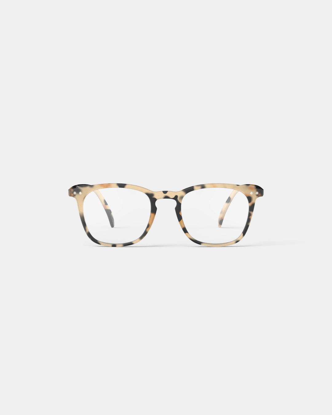 IZIPIZI #E Reading Glasses, Light Tortoise.