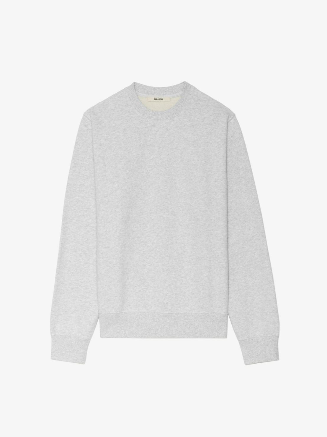 JMSS01325_GRIS_CHINE_PACKSHOT_687e58332c082 Zadig & Voltaire Aime Sweatshirt,