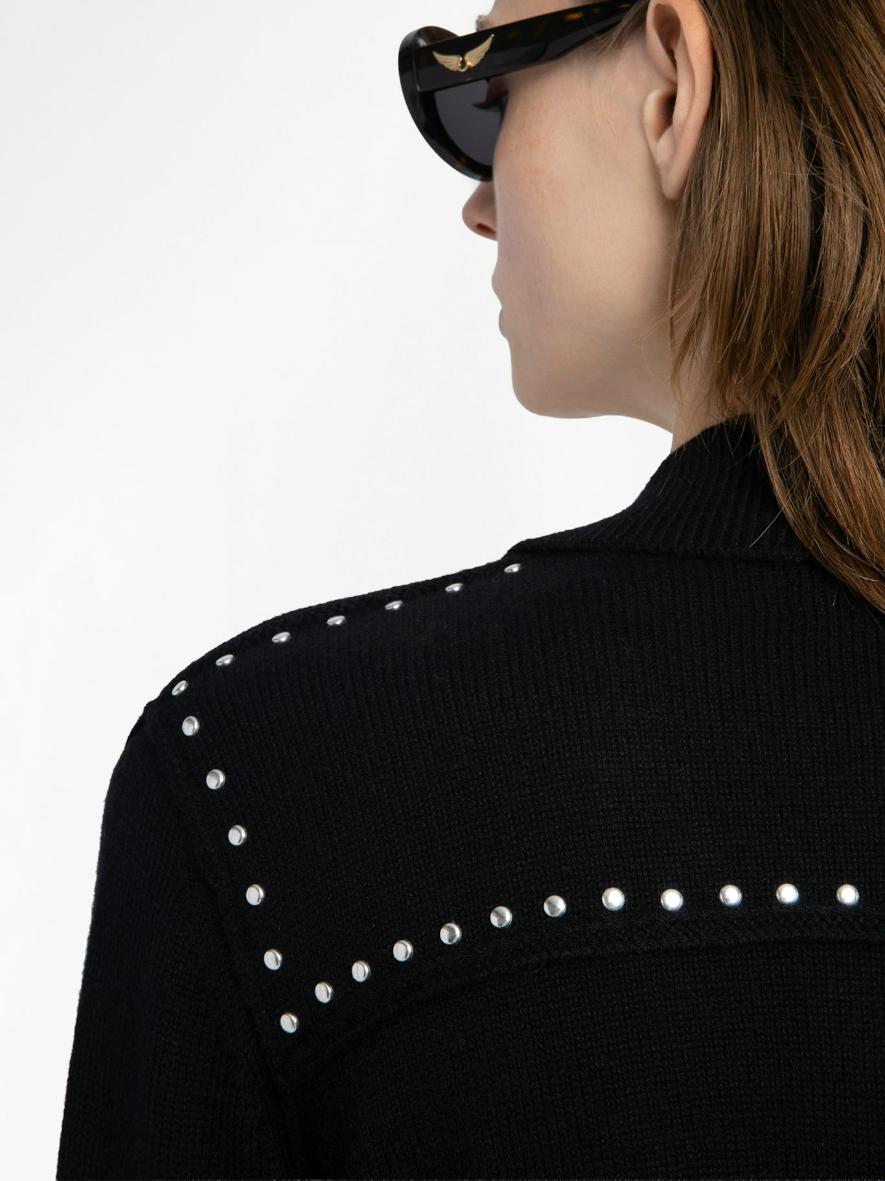 Zadig & Voltaire Adany Cardigan, Noir.