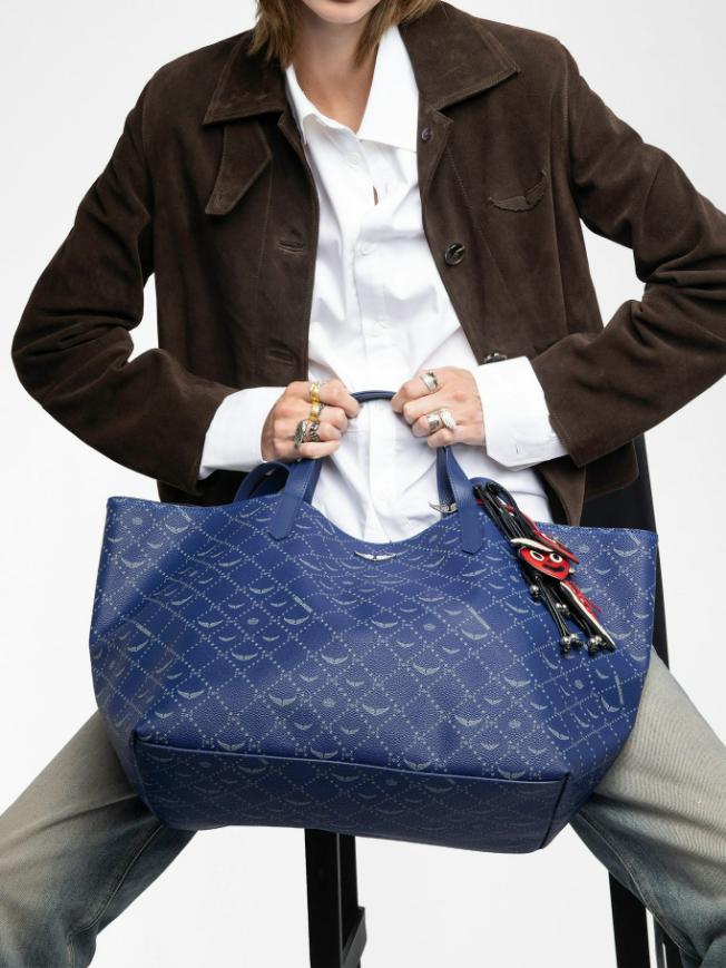 LWBA03803_ELECTRIC_HOVER_6877c2bea1a3d Zadig & Voltaire Z Shopper XL Monogrammed Bag