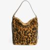 Zadig & Voltaire Jane Hobo Leopard Bag,