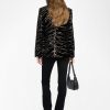 WWBL01939_BLACK_BACK_688250cad3801 Zadig & Voltaire Vavy Velvet Blazer, Black.
