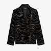 WWBL01939_BLACK_PACKSHOT_687df39b19428 Zadig & Voltaire Vavy Velvet Blazer, Black.