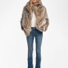 Zadig & Voltaire Faune Coat, Naturel.