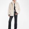 Zadig & Voltaire Fleur Coat, Ecru.