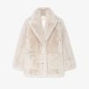 Zadig & Voltaire Fleur Coat, Ecru.