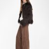 Zadig & Voltaire Freddie Coat, Dark Chocolate.