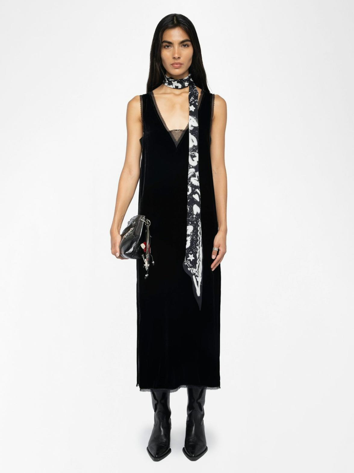 Zadig & Voltaire Renzo Velvet Dress