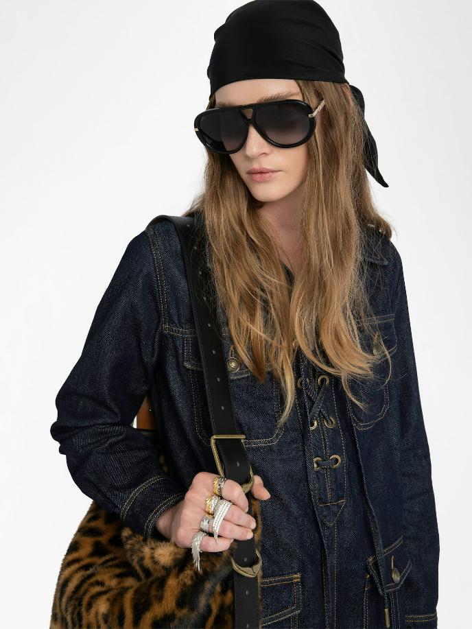 Zadig & Voltaire Remacha Denim Dress,