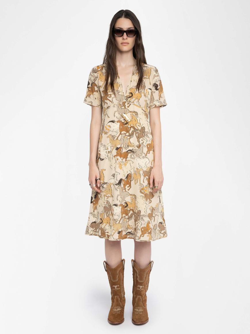 WWDR02582_ECRU_shooting Zadig & Voltaire Rhodral Dress