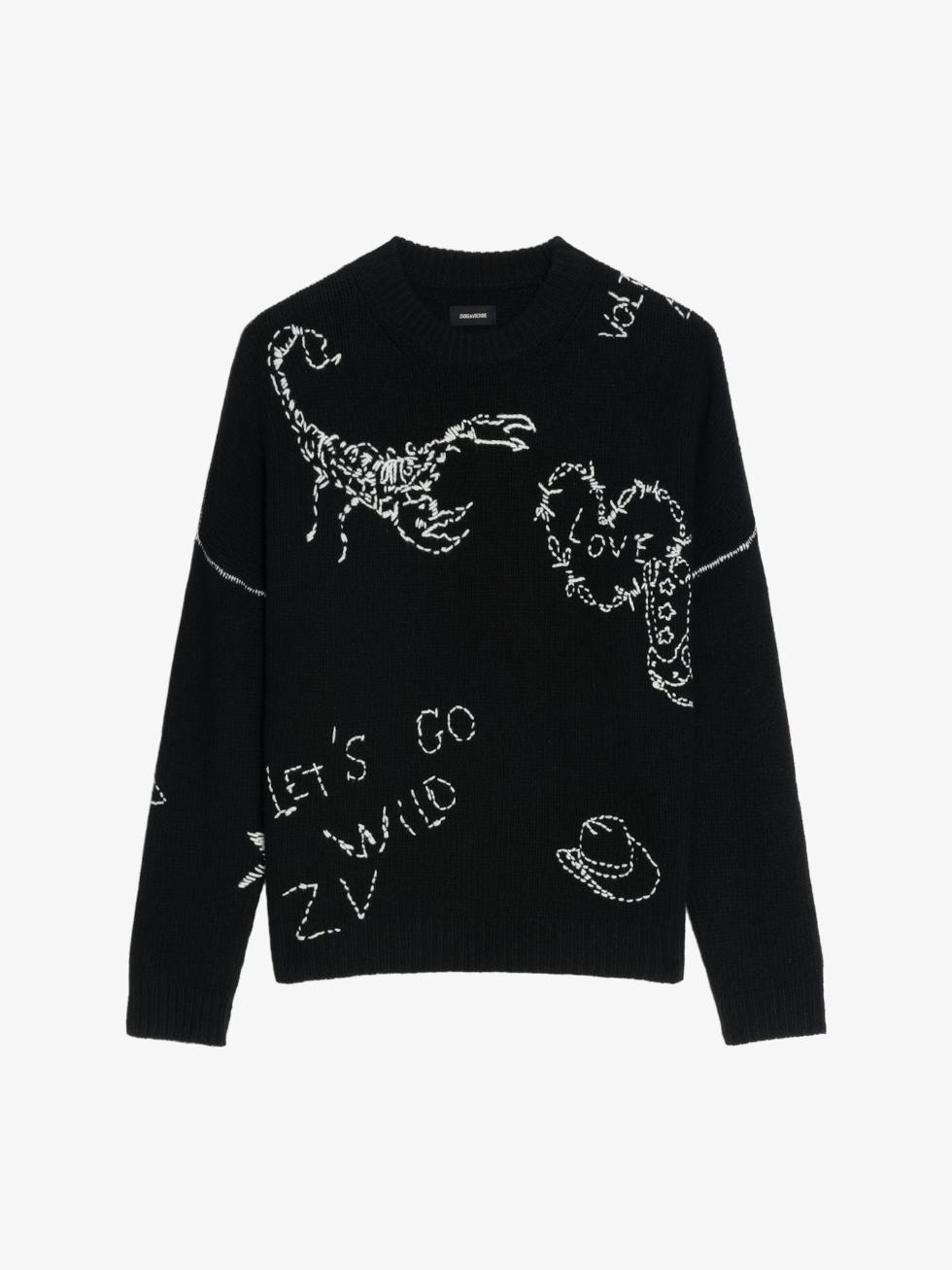 Zadig & Voltaire Bobo Jumper, Noir.