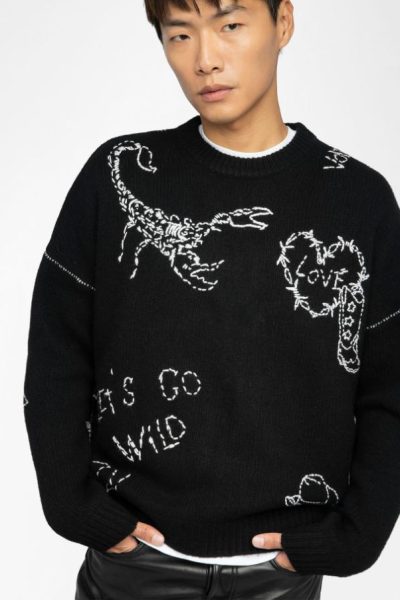Zadig & Voltaire Bobo Jumper, Noir.