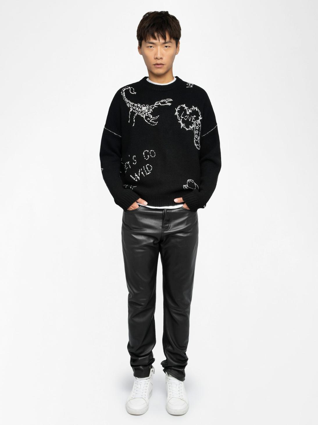 Zadig & Voltaire Bobo Jumper, Noir.