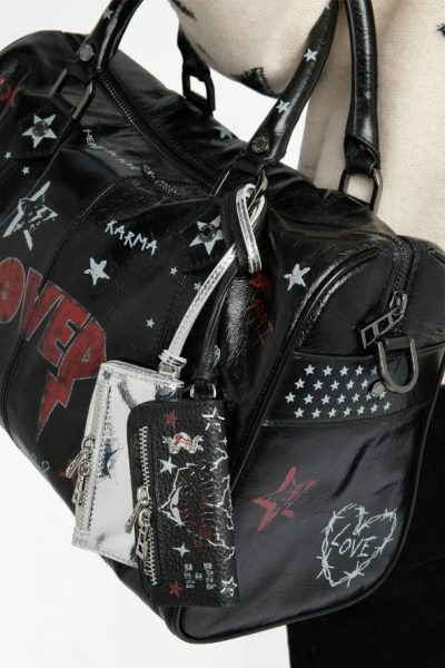 Alternative view of Zadig & Voltaire Rock Punk Keyring