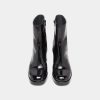 Jonak Voris Platform Boots, Black Leather.
