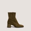 3900078-20 (1) Jonak Argentat Ankle Boots, Kaki Suede.