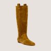 Jonak Decibel Boots, Tobacco Split Leather.