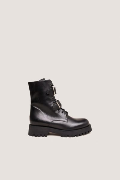Jonak Dalay Boots, Black Leather.