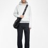 Zadig & Voltaire Georgio Sweatshirt, Gris chine claire.