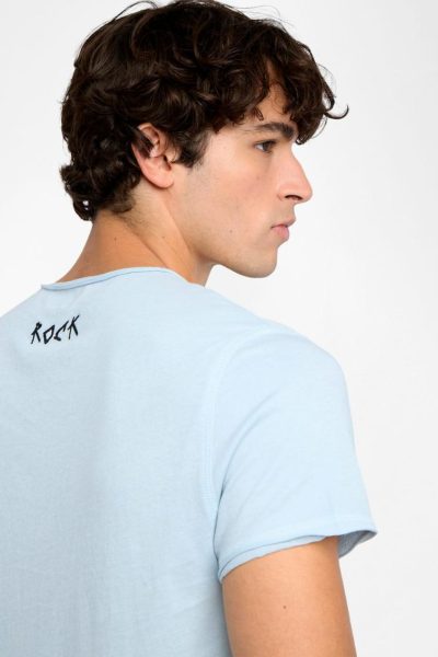 Zadig & Voltaire Monastir T-Shirt, Baby Blue.