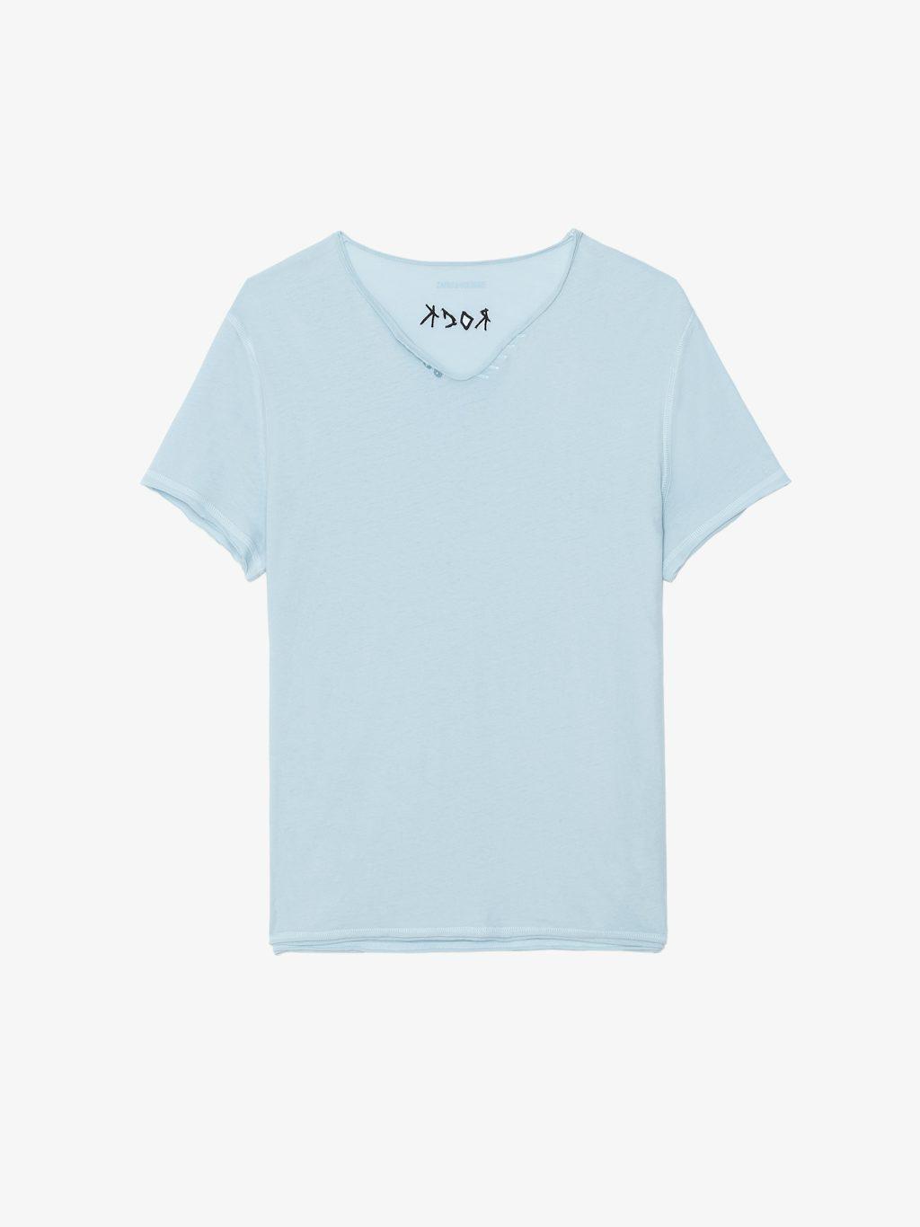 Zadig & Voltaire Monastir T-Shirt, Baby Blue.