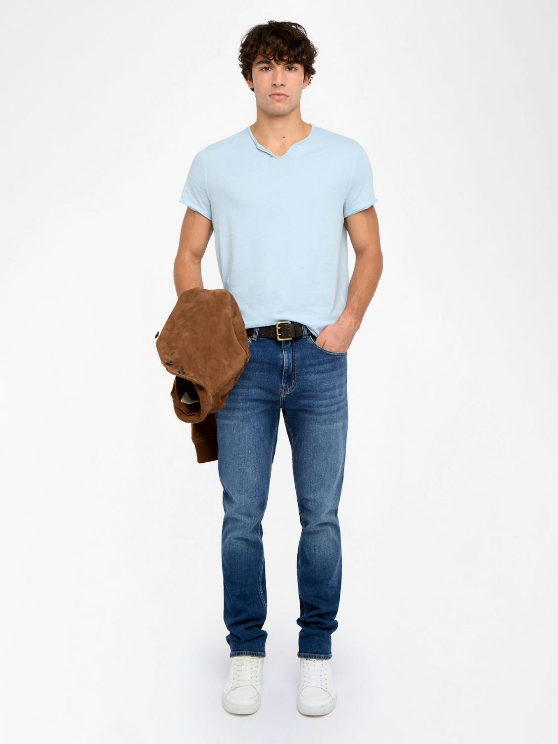 Zadig & Voltaire Monastir T-Shirt, Baby Blue.