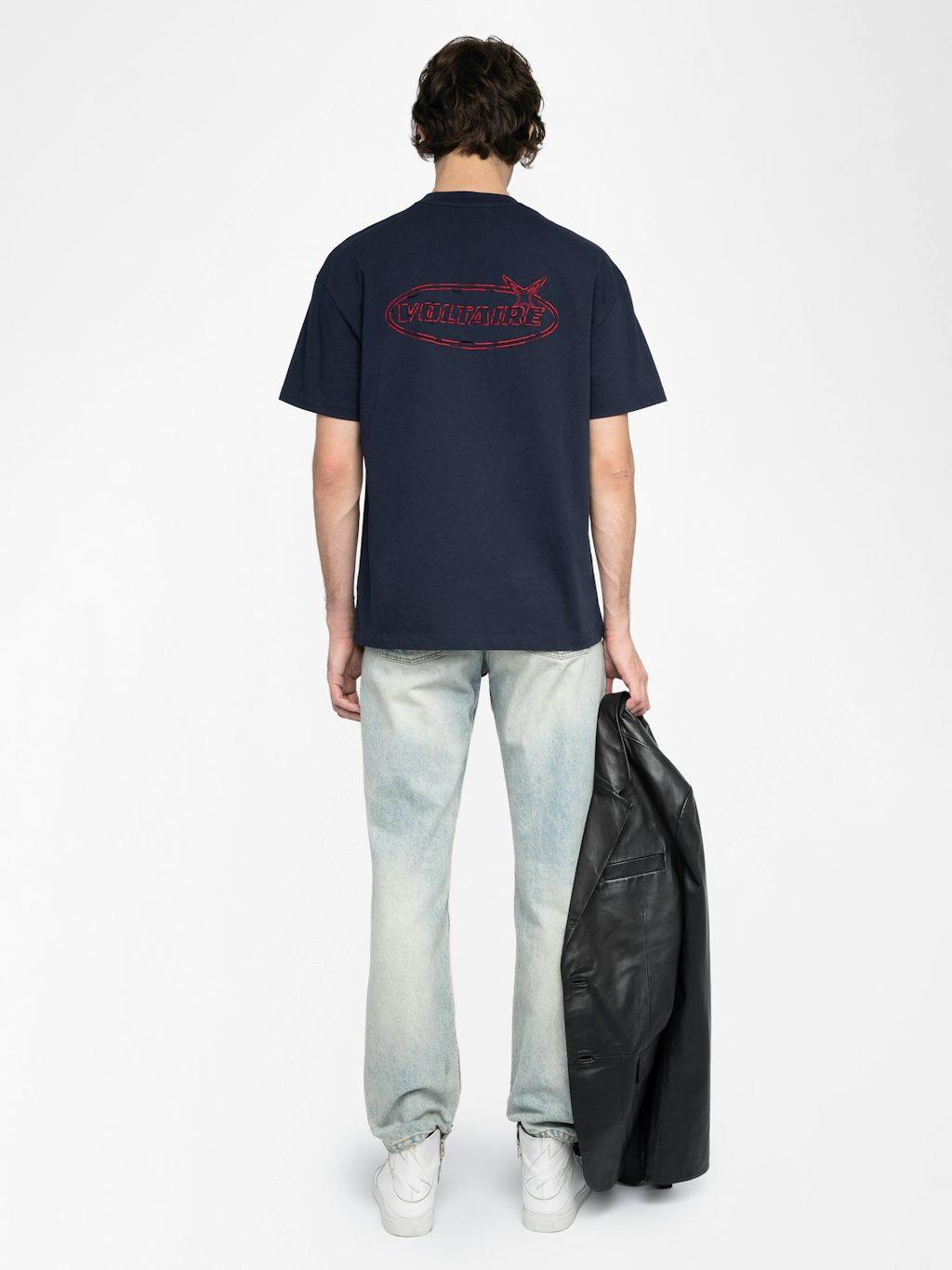 Zadig & Voltaire Teddy T-Shirt, Encre.