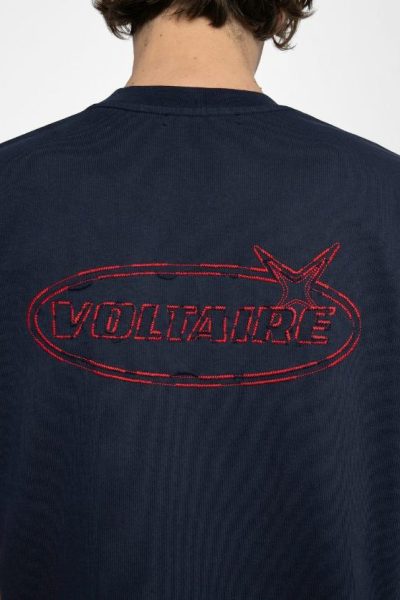 Zadig & Voltaire Teddy T-Shirt, Encre.