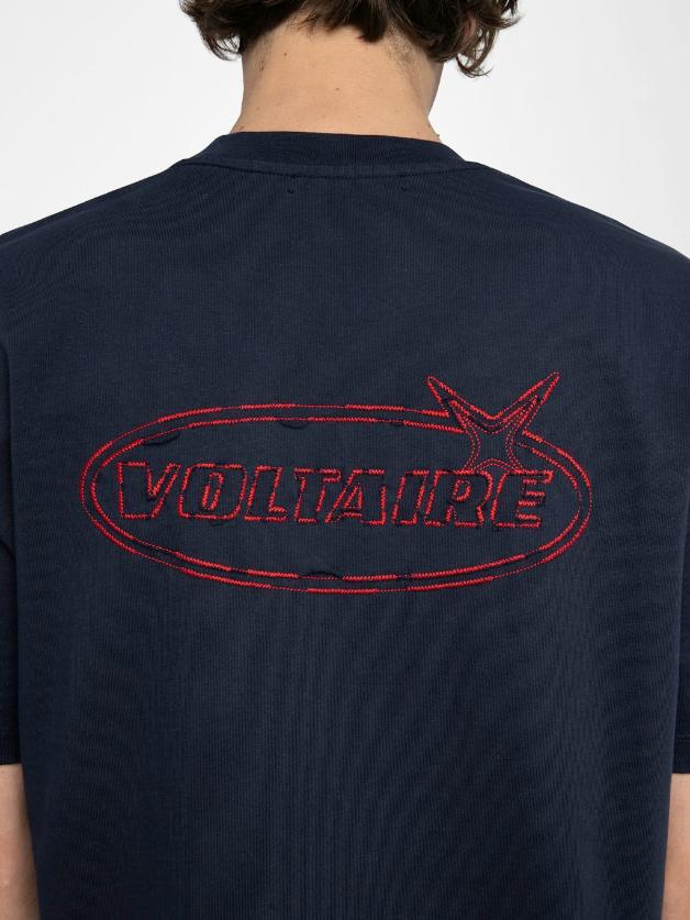 Zadig & Voltaire Teddy T-Shirt, Encre.