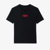 Zadig & Voltaire Tommy T-Shirt, Black.